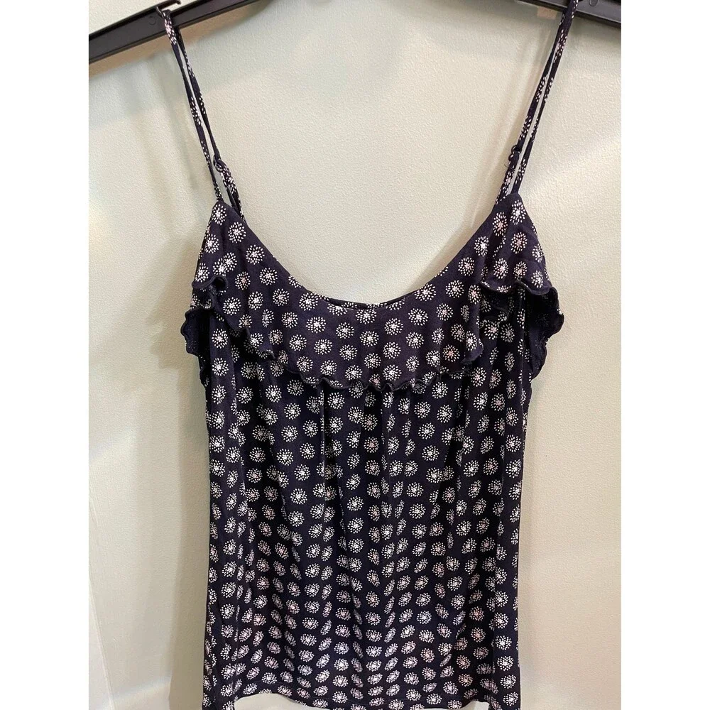 Ann Taylor Loft Navy Blue top -size XS